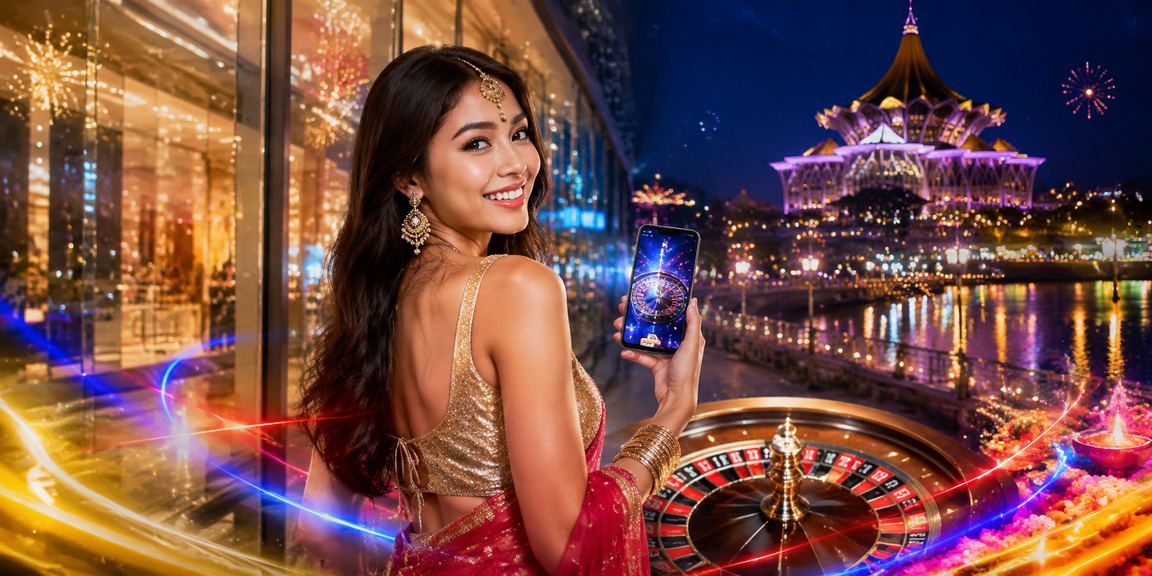 Permainan Roulette gaya Melayu Kuching di kasino dalam talian eclbet Malaysia